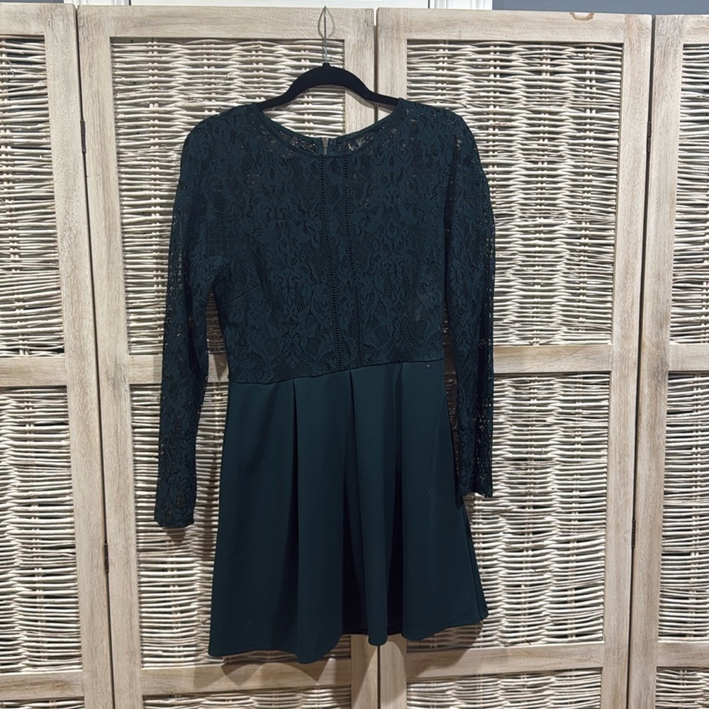 Green Lace Dress